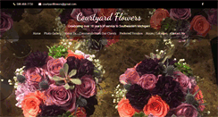 Desktop Screenshot of courtyardflowers.net